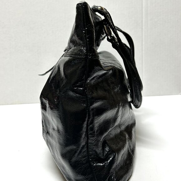 Black COACH Poppy handbag - Picture 6 of 8
